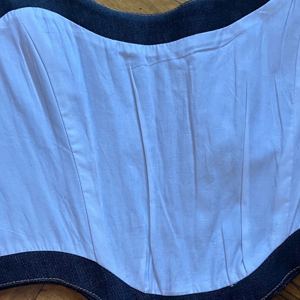 Eckhaus Latta Denim Corset Top - Picture 10 of 10